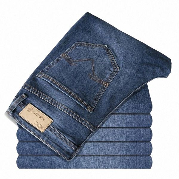 spring summer autumn men jeans business casual classic blue elastic force fashion denim jean trousers male brand pants men's l4j5#
spring summer autumn men jeans business casual classic blue elastic force fashion denim jean trousers male brand pants men's l4j5#