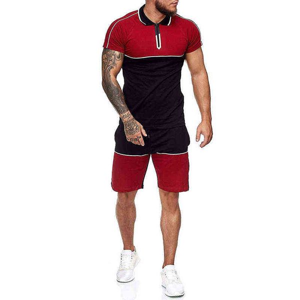 setelan musim panas pria kasual fashion patchwork lengan pendek t-shirt set celana pendek setelan olahraga pria jogging olahraga sepak bola, Gray
setelan musim panas pria kasual fashion patchwork lengan pendek t-shirt set celana pendek setelan olahraga pria jogging olahraga sepak bola, Gray