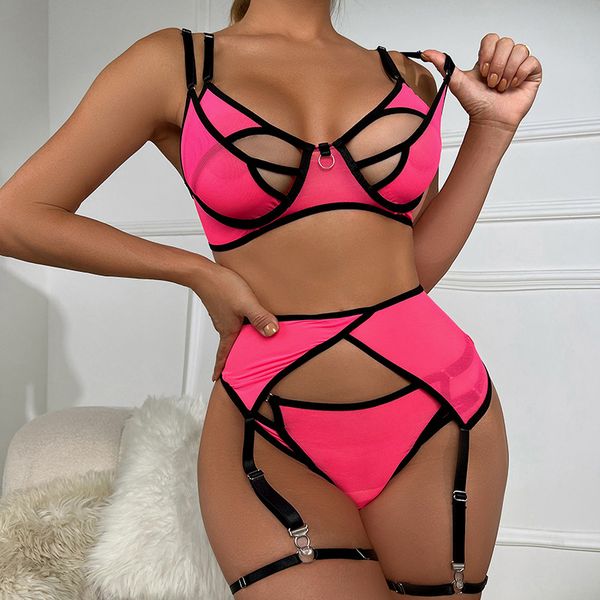 bras sets beautiful women's underwear luxury erotic garter belt fancy intimate woman underwear set, Red;black
bras sets beautiful women's underwear luxury erotic garter belt fancy intimate woman underwear set, Red;black