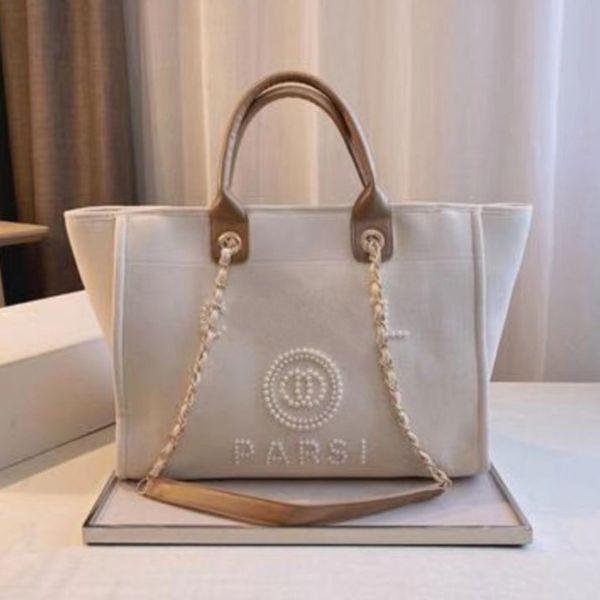 women's luxury fashion handbags evening bags brand ch pearl tote canvas beach bag designers female portable large capacity big handbag
women's luxury fashion handbags evening bags brand ch pearl tote canvas beach bag designers female portable large capacity big handbag
