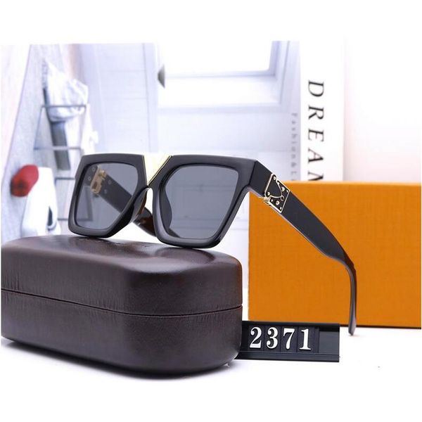 new luxury designer womens sunglasses summer woman sunglasses uv400 2371 5 colors option quality with box332k, White;black
new luxury designer womens sunglasses summer woman sunglasses uv400 2371 5 colors option quality with box332k, White;black