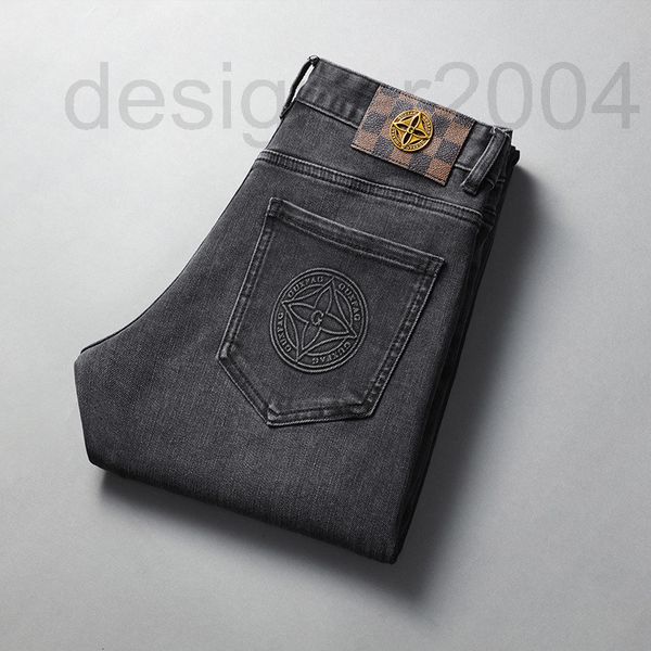 men's jeans designer high end micro elastic grey jeans men's slim fit light luxury casual pants denim cotton youth 6824, Blue
men's jeans designer high end micro elastic grey jeans men's slim fit light luxury casual pants denim cotton youth 6824, Blue