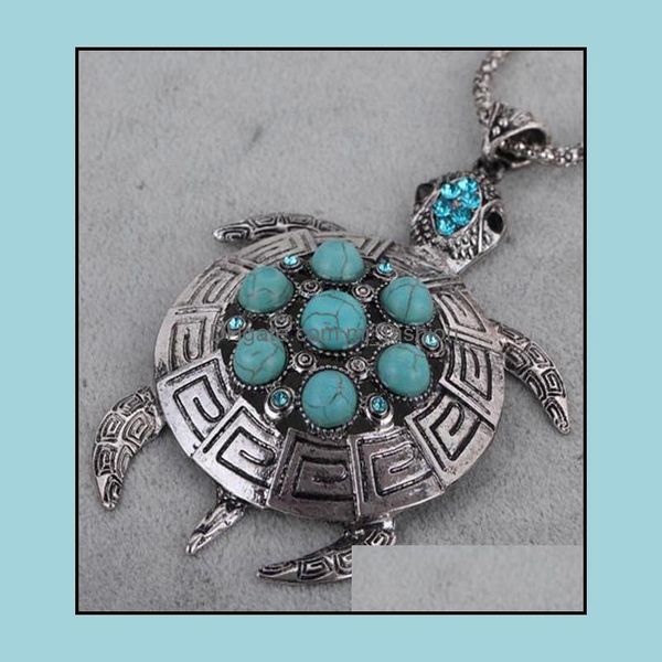 pendant necklaces necklace earrings set women retro turquoise turtle charm female accessories jewelry drop delivery 2021 pen mjfashion dhdpi, Silver
pendant necklaces necklace earrings set women retro turquoise turtle charm female accessories jewelry drop delivery 2021 pen mjfashion dhdpi, Silver