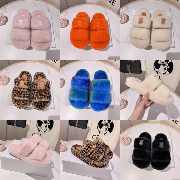 women fur slippers wool designer thick bottom pink beige blue triomphe merino wool slides fashion indoor flat flip flops muller heel slipper, Black
women fur slippers wool designer thick bottom pink beige blue triomphe merino wool slides fashion indoor flat flip flops muller heel slipper, Black