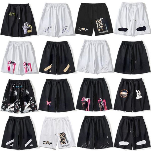 ow designer shorts mens short pants off summer sports pants loose hip-hop graffiti men shorts, White;black
ow designer shorts mens short pants off summer sports pants loose hip-hop graffiti men shorts, White;black