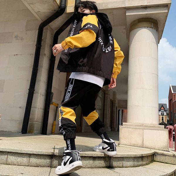 jacket men's leisure sports suit korean youth two piece set men's coat in autumn and winter 220819, Gray
jacket men's leisure sports suit korean youth two piece set men's coat in autumn and winter 220819, Gray