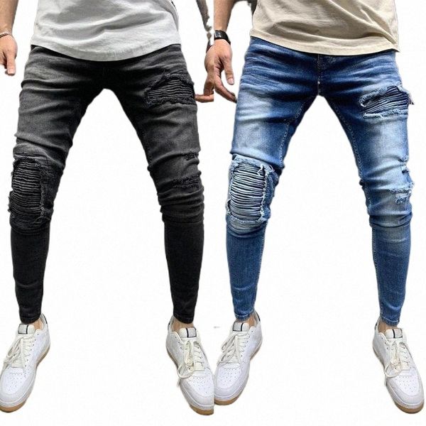 men's jeans ripped skinny denim pencil pants 2022 streetwear destroyed frayed stretch biker jean mens pleated hip hop trousers1 a9sv#, Blue
men's jeans ripped skinny denim pencil pants 2022 streetwear destroyed frayed stretch biker jean mens pleated hip hop trousers1 a9sv#, Blue