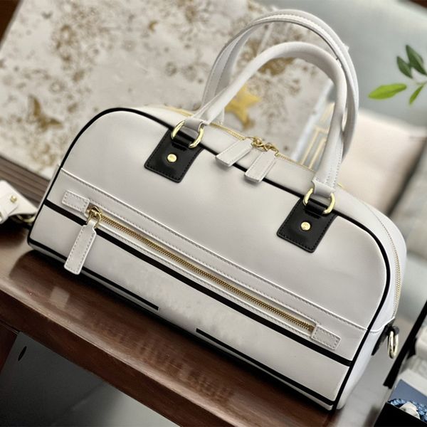 french brand travel bag leather large capacity black 33cm men women luxury handbag classic multifunctional wide strap crossbody bowling tote
french brand travel bag leather large capacity black 33cm men women luxury handbag classic multifunctional wide strap crossbody bowling tote