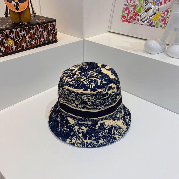 wide brim bucket hat designer mens baseball caps woman brand head hats embroidered bone men women casquette sunshade hat gorras sports mesh, Blue;gray
