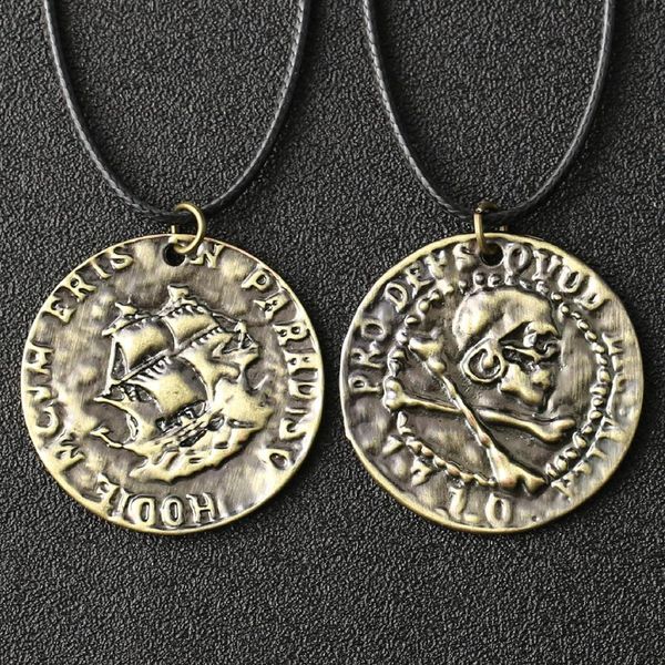 uncharted 4 necklace nathan drake mysterious sea area skull cross bone pirate coin vintage pendant movie game jewelry whole j12819, Silver
uncharted 4 necklace nathan drake mysterious sea area skull cross bone pirate coin vintage pendant movie game jewelry whole j12819, Silver