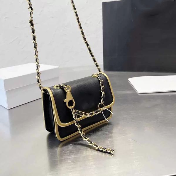 14cm mini flap crossbody designers bags black genuine leather wallets designer women gold-tone metal hardware chain coin purse card holder t
14cm mini flap crossbody designers bags black genuine leather wallets designer women gold-tone metal hardware chain coin purse card holder t