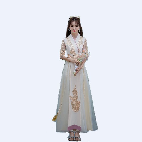 chinese ethnic clothing improved hanfu dress for women elegant dresses cosplay costumes fairy gown champagne qipao, Red
chinese ethnic clothing improved hanfu dress for women elegant dresses cosplay costumes fairy gown champagne qipao, Red
