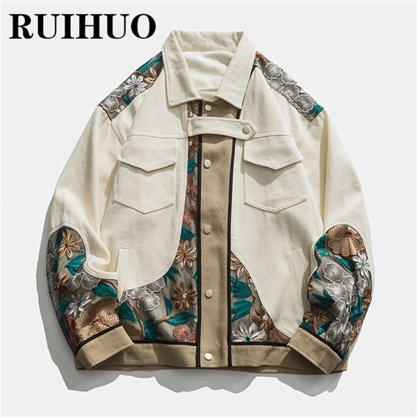 ruihuo embroidered bomber jacket men coat korean style jackets for brand streetwear 5xl arrivals 220819, Black;brown
ruihuo embroidered bomber jacket men coat korean style jackets for brand streetwear 5xl arrivals 220819, Black;brown