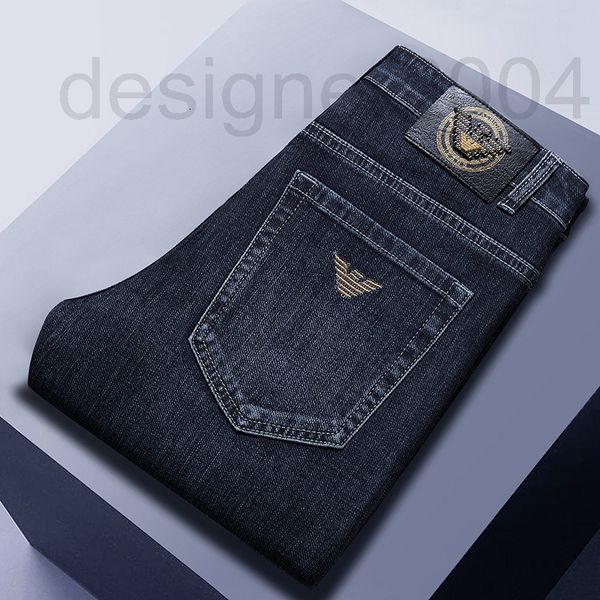 men's jeans designer high end dark blue jeans men's spring and autumn new elastic slim fit trend simple casual pants fashion brand
men's jeans designer high end dark blue jeans men's spring and autumn new elastic slim fit trend simple casual pants fashion brand
