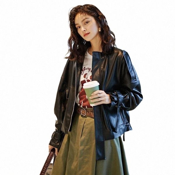 autumn faux leather soft jacket women big pocket loose jackets bf motorcycle coat lady puff sleeve chic pu outwear women's & v6kg#, Black
autumn faux leather soft jacket women big pocket loose jackets bf motorcycle coat lady puff sleeve chic pu outwear women's & v6kg#, Black