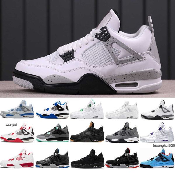 4 4s basketball shoes mens white cement oreo pure money black cat tattoo bred fire red metallic purple royalty sports sneakersj og designer
4 4s basketball shoes mens white cement oreo pure money black cat tattoo bred fire red metallic purple royalty sports sneakersj og designer
