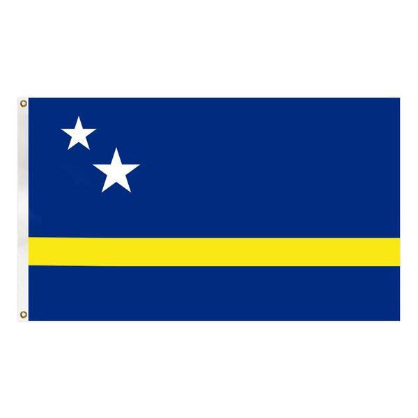 curacao flag country national banner 90x150 cm outdoor decoration banner with two brass grommets
curacao flag country national banner 90x150 cm outdoor decoration banner with two brass grommets
