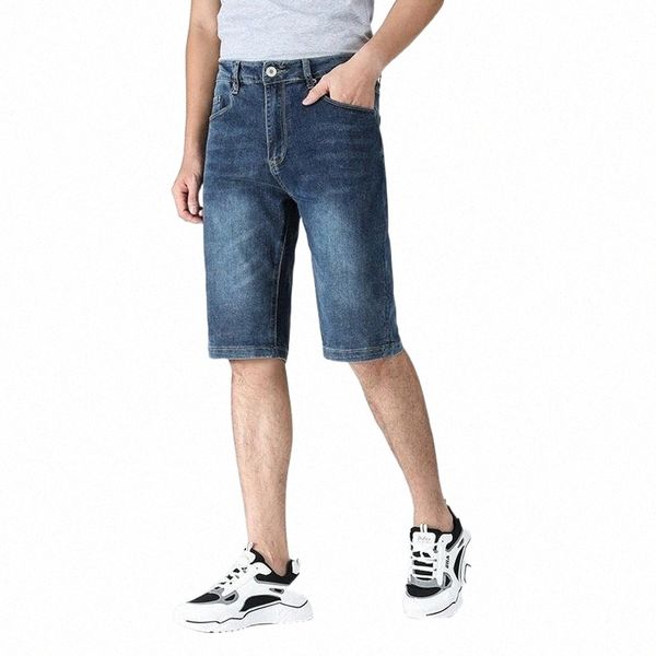 men's jeans summer denim shorts male casual men jean bermuda elastic brand clothes h2mn#, Blue
men's jeans summer denim shorts male casual men jean bermuda elastic brand clothes h2mn#, Blue