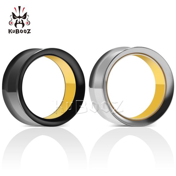 kubooz stainless steel simple two-color ear tunnels plugs earring piercing gauges body jewelry stretchers expanders wholesale 8mm to 30mm 60, Silver
kubooz stainless steel simple two-color ear tunnels plugs earring piercing gauges body jewelry stretchers expanders wholesale 8mm to 30mm 60, Silver