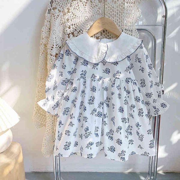 korean style baby girls floral dress long sleeve 2022 spring autumn ruffles turn-down collar kids dresses children clothes y220819, Red;yellow
korean style baby girls floral dress long sleeve 2022 spring autumn ruffles turn-down collar kids dresses children clothes y220819, Red;yellow