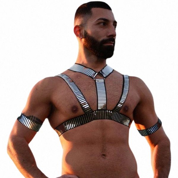 men' tank lingerie harness fashion men body chest belt bondage punk fancy costume fetish erotic clothing accessories silver v9oq#, White;black
men' tank lingerie harness fashion men body chest belt bondage punk fancy costume fetish erotic clothing accessories silver v9oq#, White;black