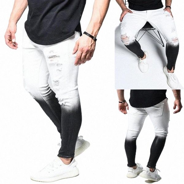 color changing small feet zipper ripped casual jeans denim men cool pants ripped stretch skinny hole ruined gradually1 m3mx#, Blue
color changing small feet zipper ripped casual jeans denim men cool pants ripped stretch skinny hole ruined gradually1 m3mx#, Blue
