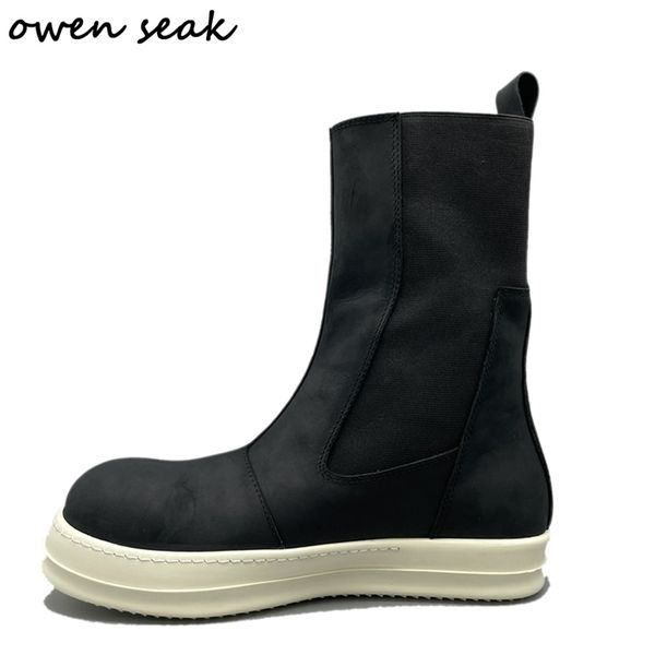 owen seak men leather chelsea boots luxury trainers casual women shoes highflats high street black autumn sneakers 220818
owen seak men leather chelsea boots luxury trainers casual women shoes highflats high street black autumn sneakers 220818