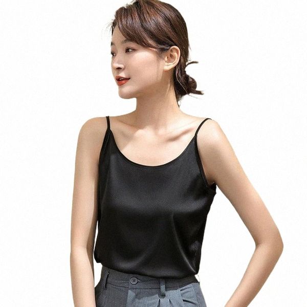 women's t-shirt summer shiny satin silk tshirt women harajuku t shirt sleeveless fashion woman tee casual female luxury 37xs#, White
women's t-shirt summer shiny satin silk tshirt women harajuku t shirt sleeveless fashion woman tee casual female luxury 37xs#, White