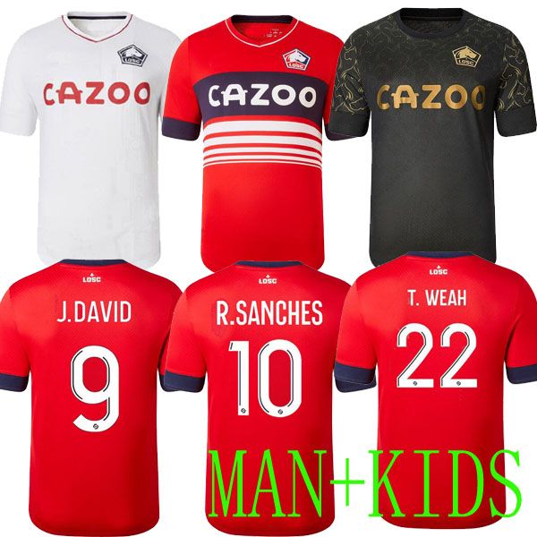 2022 2023 losc lille soccer jersey david fonte burak bamba yazici football shirts 22 23 jikone r.sanches t.weah .araujo maillots kids kit h, Black;yellow
2022 2023 losc lille soccer jersey david fonte burak bamba yazici football shirts 22 23 jikone r.sanches t.weah .araujo maillots kids kit h, Black;yellow