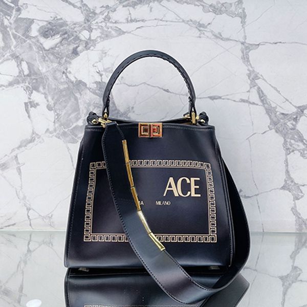 mini cowhide tote bag womens crossbody bags shoulder handbag purse head portrait letter print detachable wide strap letters twist hardware l
mini cowhide tote bag womens crossbody bags shoulder handbag purse head portrait letter print detachable wide strap letters twist hardware l