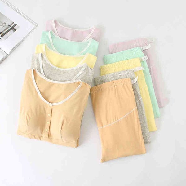 fdfklak long sleeve pyjama suits 2 pcs solid color maternity nursing nightwear breastfeeding nightwear for pregnant women j220813, White
fdfklak long sleeve pyjama suits 2 pcs solid color maternity nursing nightwear breastfeeding nightwear for pregnant women j220813, White