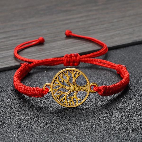 classical life tree bracelet strands women metal red string braided rope bracelets charm bangles couple handmade jewelry ajustable, Black
classical life tree bracelet strands women metal red string braided rope bracelets charm bangles couple handmade jewelry ajustable, Black