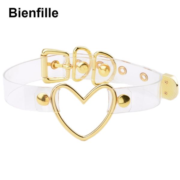 handcrafted 100% kawaii cute love heart choker transparent vinyl leather collar men women faux leather buckle necklace 220818, Golden;silver
handcrafted 100% kawaii cute love heart choker transparent vinyl leather collar men women faux leather buckle necklace 220818, Golden;silver