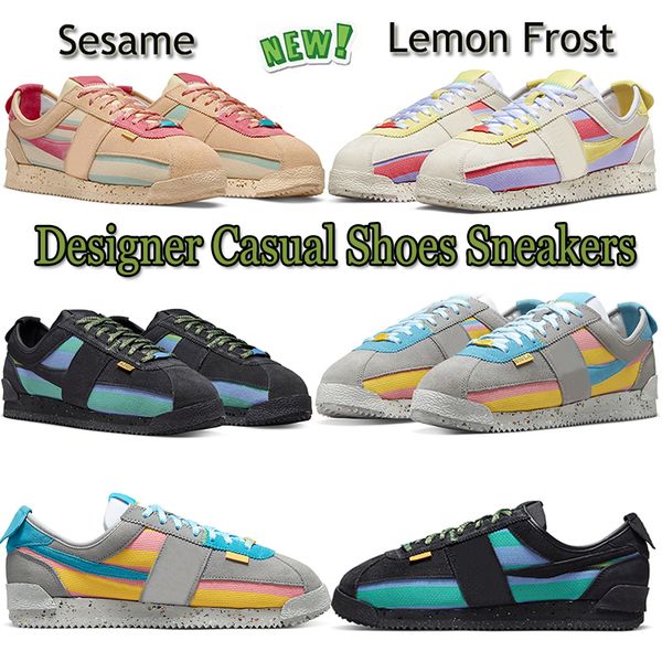 cortez nylon designer casual shoes for men women 2022 fashion sesame lemon frost light smoke grey off noir sneakers basic trainers
cortez nylon designer casual shoes for men women 2022 fashion sesame lemon frost light smoke grey off noir sneakers basic trainers