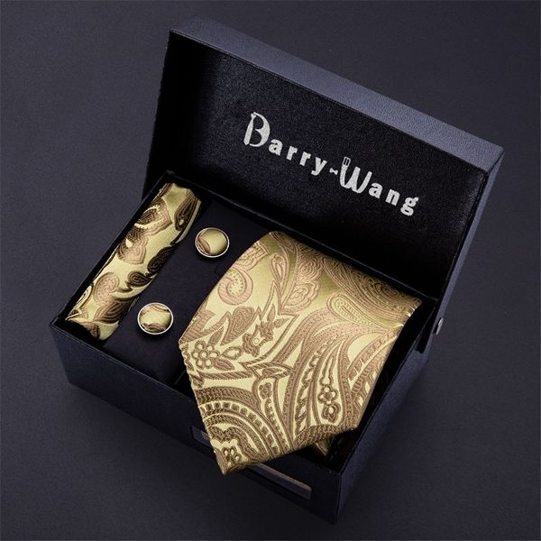 gold men tie paisley silk pocket square gift box set barry.wang luxury designer neck for male gravat wedding bb5150 220819, Black;blue
gold men tie paisley silk pocket square gift box set barry.wang luxury designer neck for male gravat wedding bb5150 220819, Black;blue