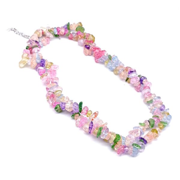 irregular natural crystal stone silver plated link chain pendant necklaces for women girl handmade party club jewelry
irregular natural crystal stone silver plated link chain pendant necklaces for women girl handmade party club jewelry