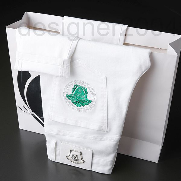 men's jeans designer high end white jeans men's fashion brand summer thin 2022 new embroidery slim feet 6a6a, Blue
men's jeans designer high end white jeans men's fashion brand summer thin 2022 new embroidery slim feet 6a6a, Blue