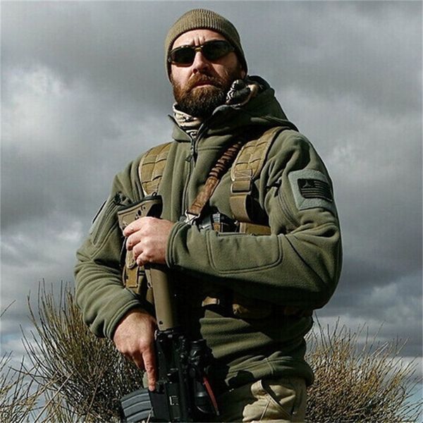 us military fleece tactical jacket men thermal outdoors polartec warm hooded coat militar softshell hike outerwear army jackets 220819, Black;brown
us military fleece tactical jacket men thermal outdoors polartec warm hooded coat militar softshell hike outerwear army jackets 220819, Black;brown
