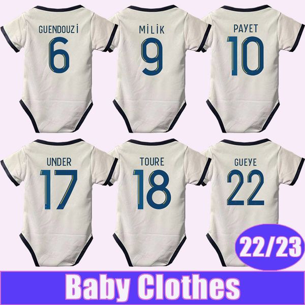 22 23 milik payet guendouzi gerson baby clothes soccer jerseys luis henrique bakambu under toure gueye konrad dieng home football shirt, Black;yellow
22 23 milik payet guendouzi gerson baby clothes soccer jerseys luis henrique bakambu under toure gueye konrad dieng home football shirt, Black;yellow