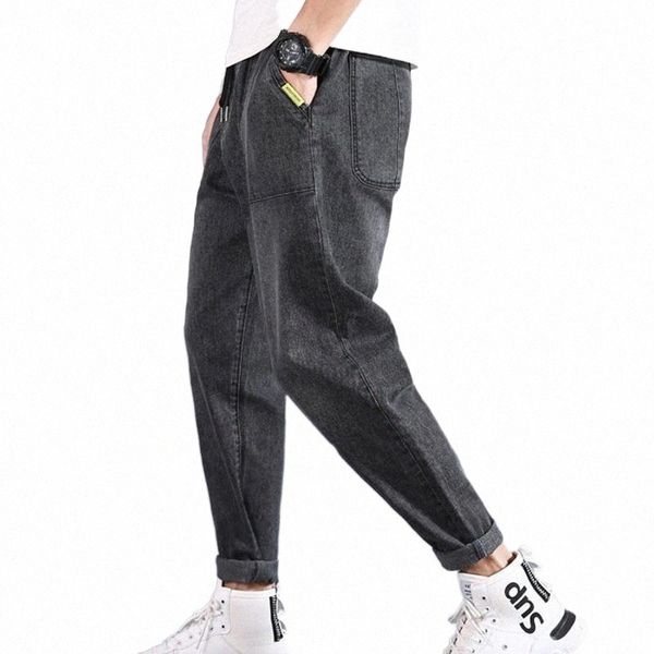 men's jeans gray oversized -7xl elastic long plus size men trousers cotton casual loose denim k3x2#, Blue
men's jeans gray oversized -7xl elastic long plus size men trousers cotton casual loose denim k3x2#, Blue