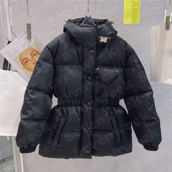nylon hooded down coat designer womens puffer jackets winter keep warm coats elastic band drawstring outerwear, Black;brown
nylon hooded down coat designer womens puffer jackets winter keep warm coats elastic band drawstring outerwear, Black;brown