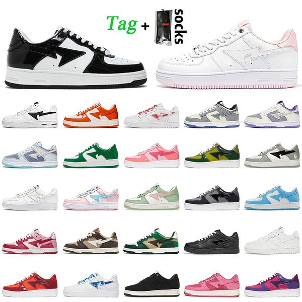 2023 high casual shoes bapestas platform sneakers trainers fashion women mens leather black white pink pastel pack green ge luxury baped boo
2023 high casual shoes bapestas platform sneakers trainers fashion women mens leather black white pink pastel pack green ge luxury baped boo