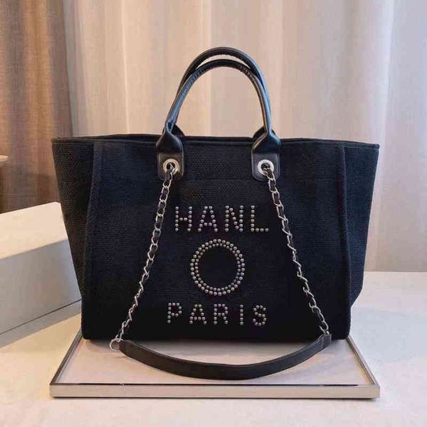 luxury fashion women's handbags pearl evening bags brand ch canvas beach bag designers female large capacity shopping totes handbag big
luxury fashion women's handbags pearl evening bags brand ch canvas beach bag designers female large capacity shopping totes handbag big