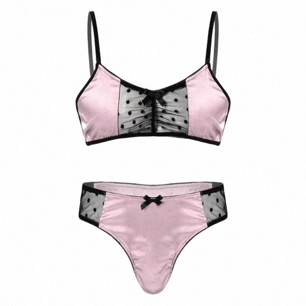 bras sets men satin lingerie suit sissy crossdresser nightwear sheer mesh patchwork adjustable spaghetti strap bra with briefs thongs j9go#, Red;black
bras sets men satin lingerie suit sissy crossdresser nightwear sheer mesh patchwork adjustable spaghetti strap bra with briefs thongs j9go#, Red;black