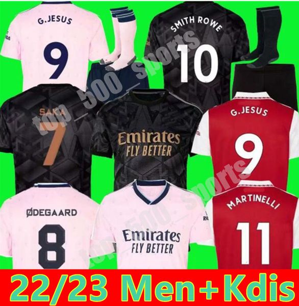 22 23 smith rowe saka soccer jerseys fans martinelli tierney 2022 2023 football shirt men kids kit sets odegaard nketiah g.jesus fabio vieir, Black;yellow
22 23 smith rowe saka soccer jerseys fans martinelli tierney 2022 2023 football shirt men kids kit sets odegaard nketiah g.jesus fabio vieir, Black;yellow