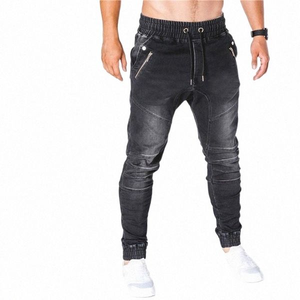 men's jeans mens slim fit fashion black streetwear skinny jogging casual denim multi-pocket zipper design work cargo p1 c4lw#, Blue
men's jeans mens slim fit fashion black streetwear skinny jogging casual denim multi-pocket zipper design work cargo p1 c4lw#, Blue