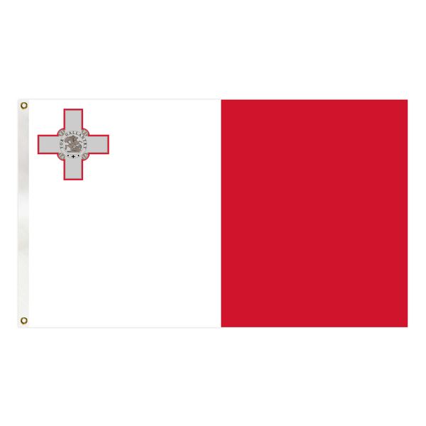 malta flag country national banner 3x5 ft vivid color and fade resistant outdoor decoration banner with brass grommets
malta flag country national banner 3x5 ft vivid color and fade resistant outdoor decoration banner with brass grommets