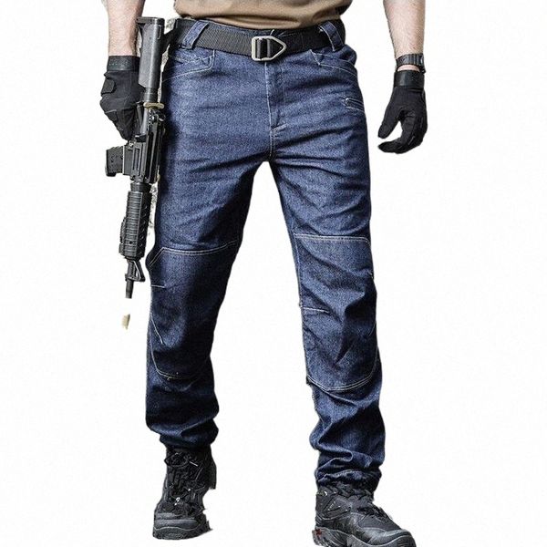 men's jeans tactical multi pockets denim pants men combat military mens long trousers casual male pant pantalones hombremen's x5zr, Blue
men's jeans tactical multi pockets denim pants men combat military mens long trousers casual male pant pantalones hombremen's x5zr, Blue