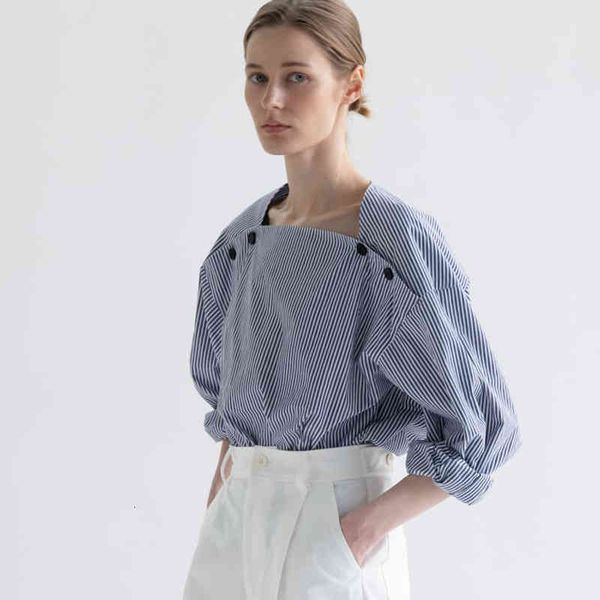 casual dresses mondal stripe shirt women's korean irregular collar shirt loose shoulder l415, Black;gray
casual dresses mondal stripe shirt women's korean irregular collar shirt loose shoulder l415, Black;gray