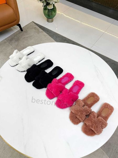 women herme oran sandal slipper sandals new h fur slippers super women's soes wit versatile flats at and abroad, Black
women herme oran sandal slipper sandals new h fur slippers super women's soes wit versatile flats at and abroad, Black